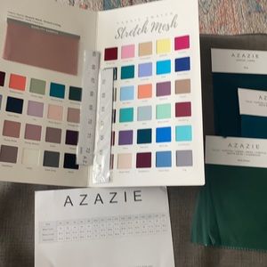 Azazie Fabric Swatch book 2021